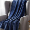 Manta polar Fleece 1 plaza 127x152 cm AZUL OSCURO