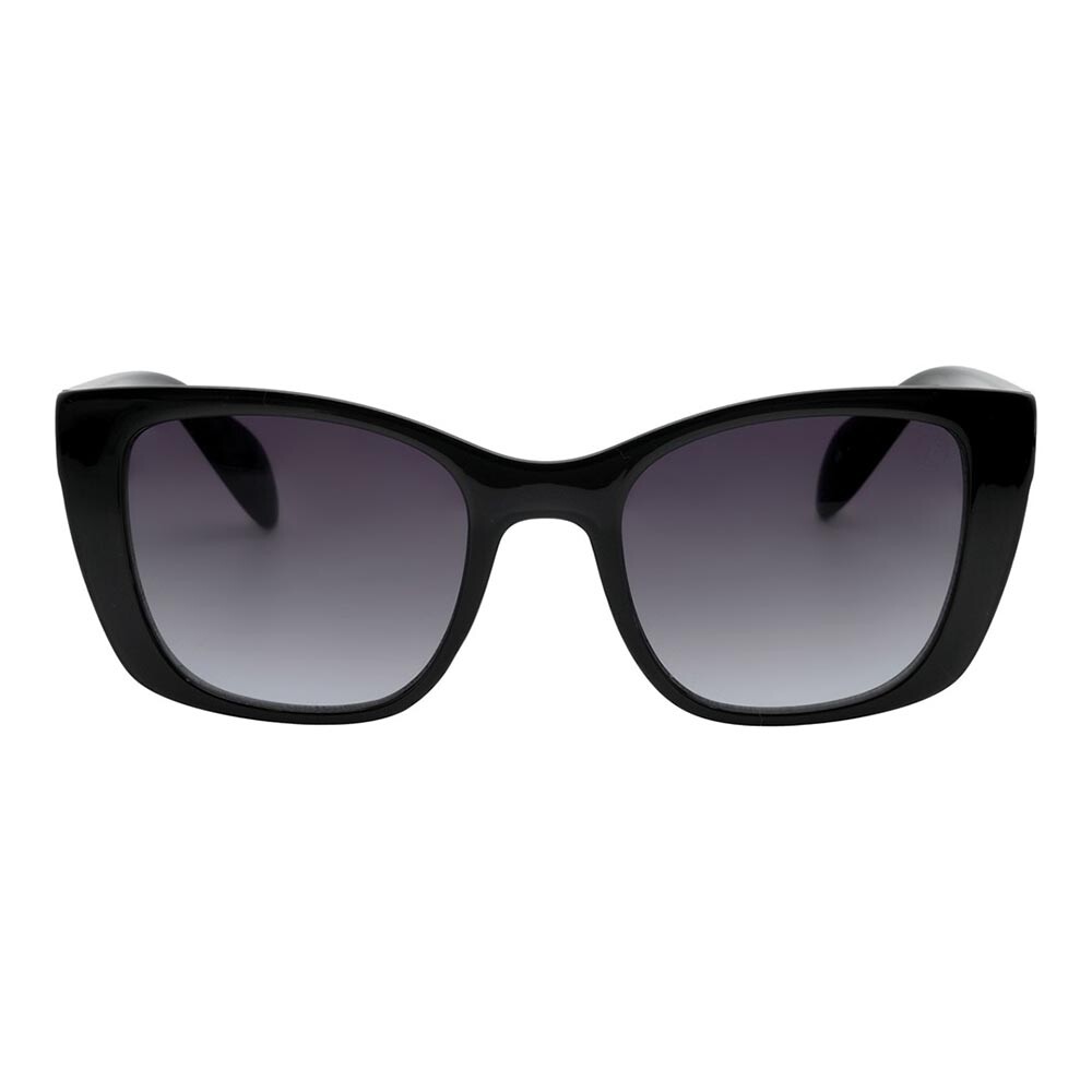 Lentes De Sol One Piece Cuadrado De Policarbonato Degradado/Negro