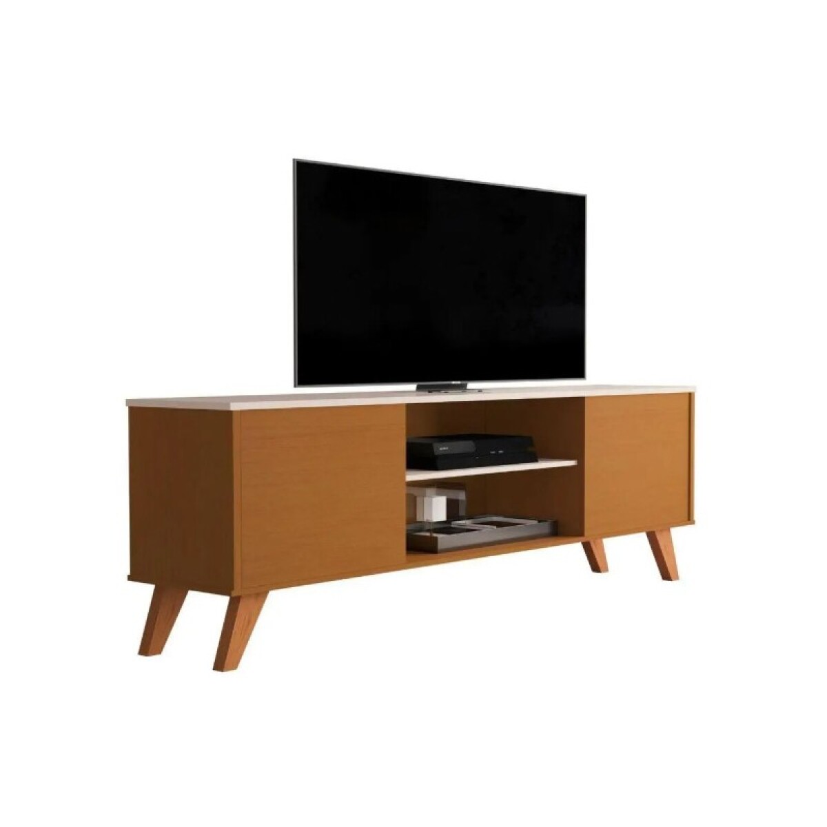 RACK NATIVA HELENA 60" CINAMOMO/OFF WHITE 