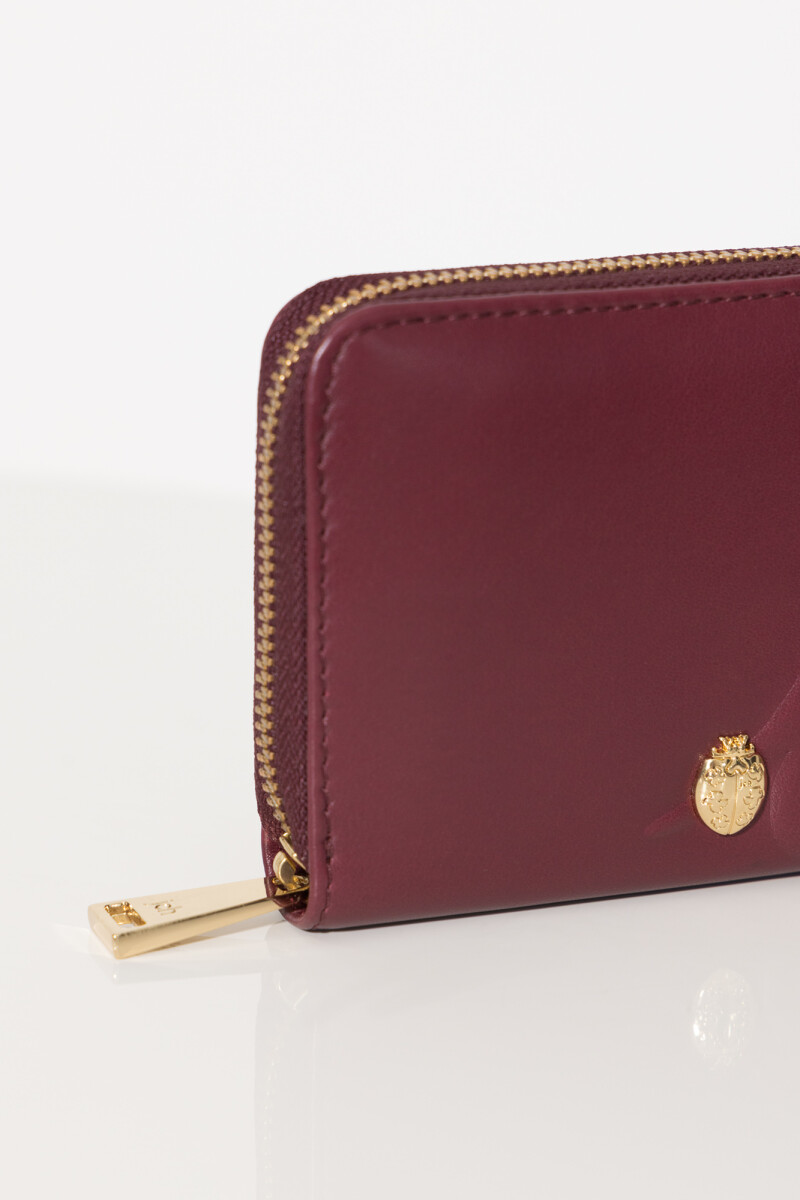 BILLETERA GET LUCKY Bordo