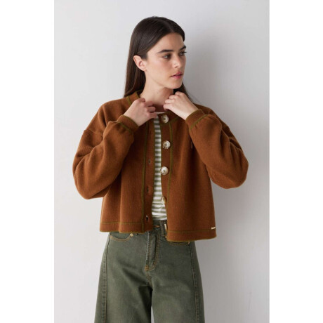 Preventa Cardigan Terro Winter Camel
