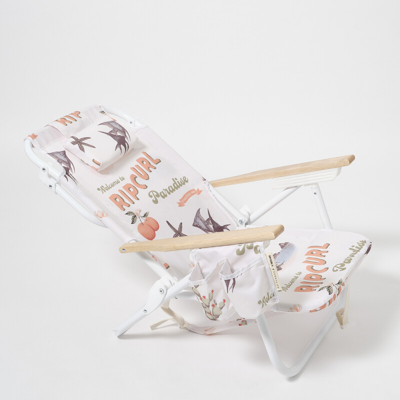 Silla Reposera de playa mochila Paradise Chalk
