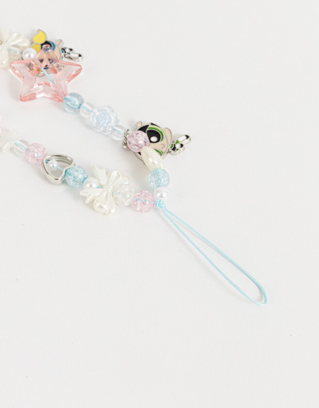 Accesorios De Celular Varios Strap Para Celular "chicas Superpoderosas" - Combinacion Multicolor