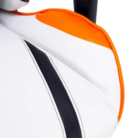 Silla Gamer Meetion MT-CHR15 Blanca y Naranja Silla Gamer Meetion MT-CHR15 Blanca y Naranja