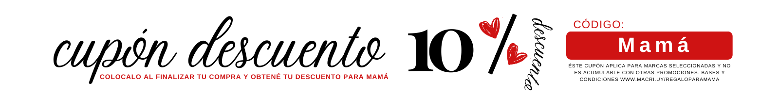 Cupón Descuento Mamá