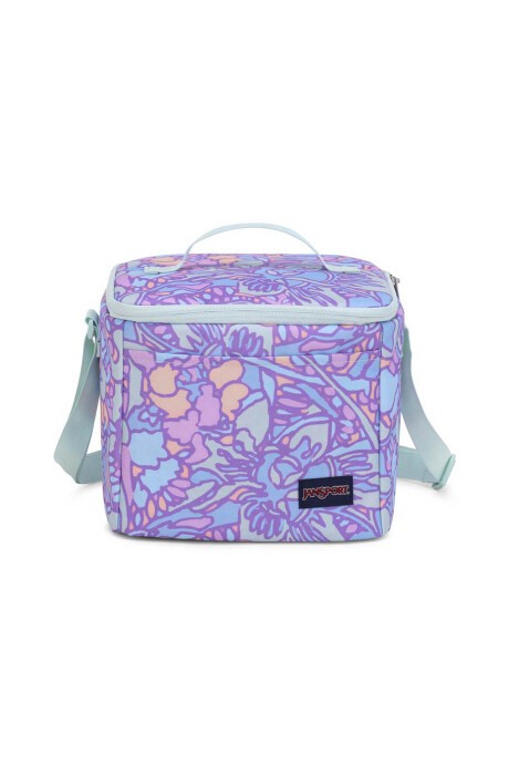 Super Snack Fluid Floral Pastel Lilac