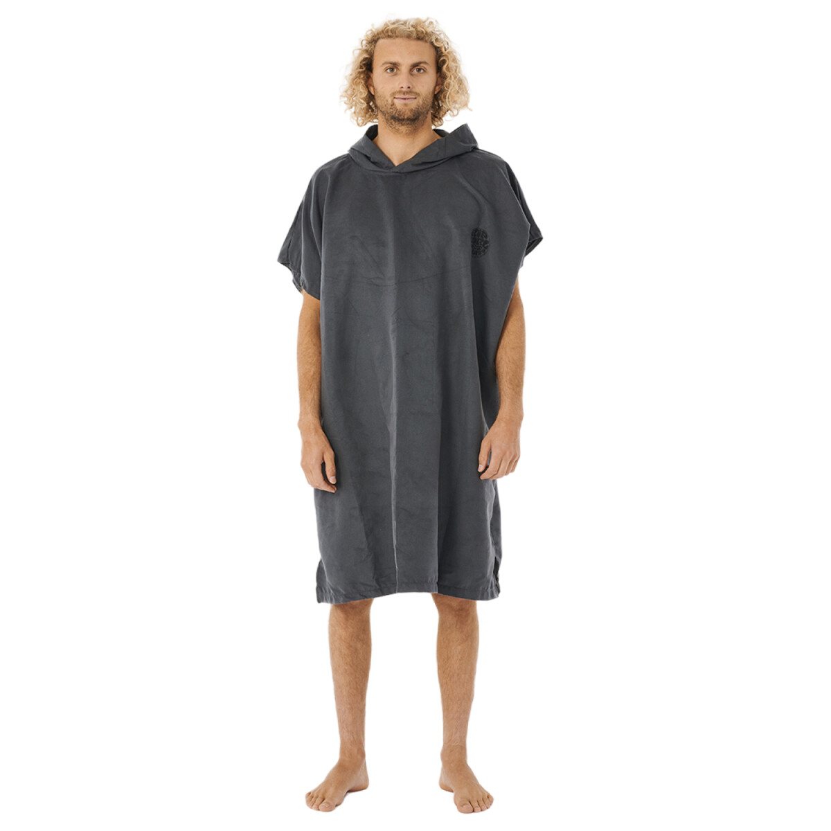Poncho Rip Curl Surf Series Empacable - Negro 