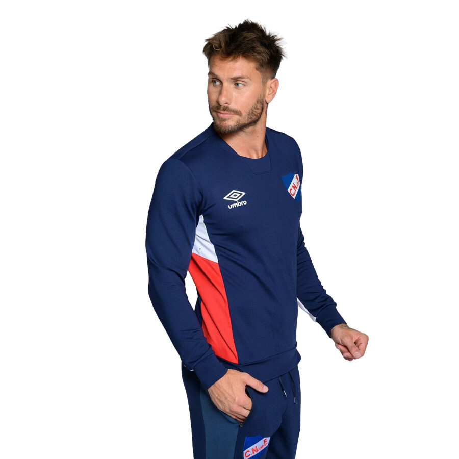 Buzo de Hombre Umbro Premier Nacional Azul - Blanco - Rojo