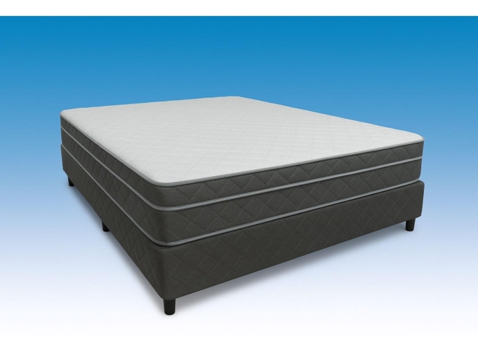 Colchon Ocd Alta Densidad Poliflex 2 Plazas 1.38 X 1.88 