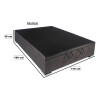 CAMA Baul 1 ½ PL Patas de Metal N/A