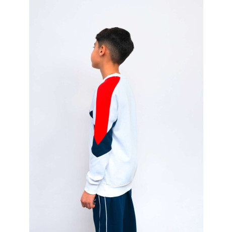 Abrigo Buzo Media larga de Niños Blanco