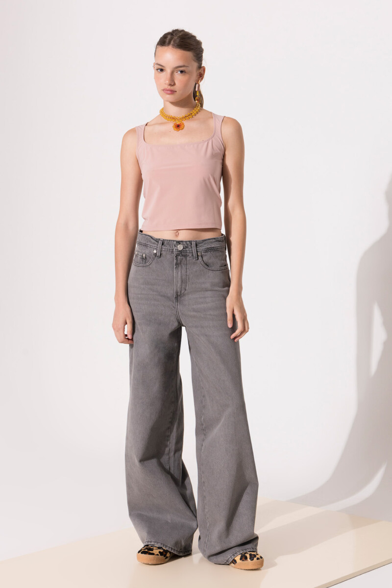 JEANS LINA GREY Gris