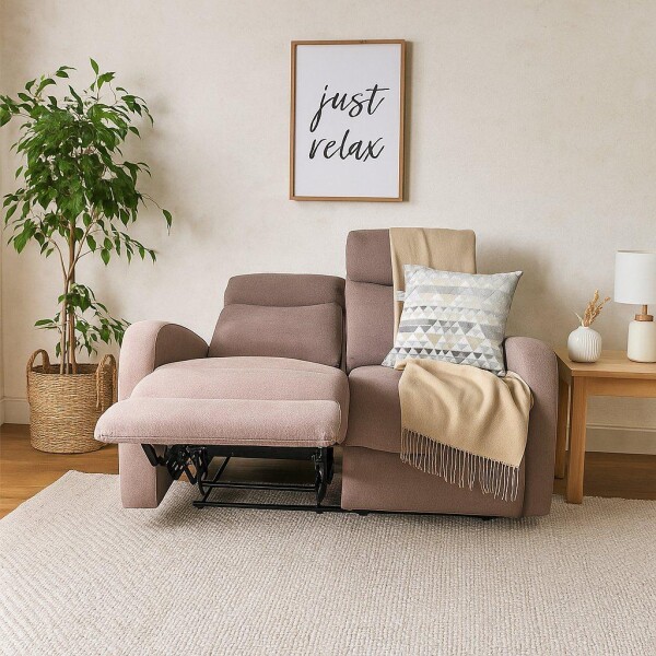Reclinable Fine 2 cuerpos vison Reclinable Fine 2 cuerpos vison