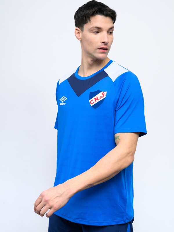 REMERA ORYN Nacional Hombre Azul Royal, Azul Marino, Blanco