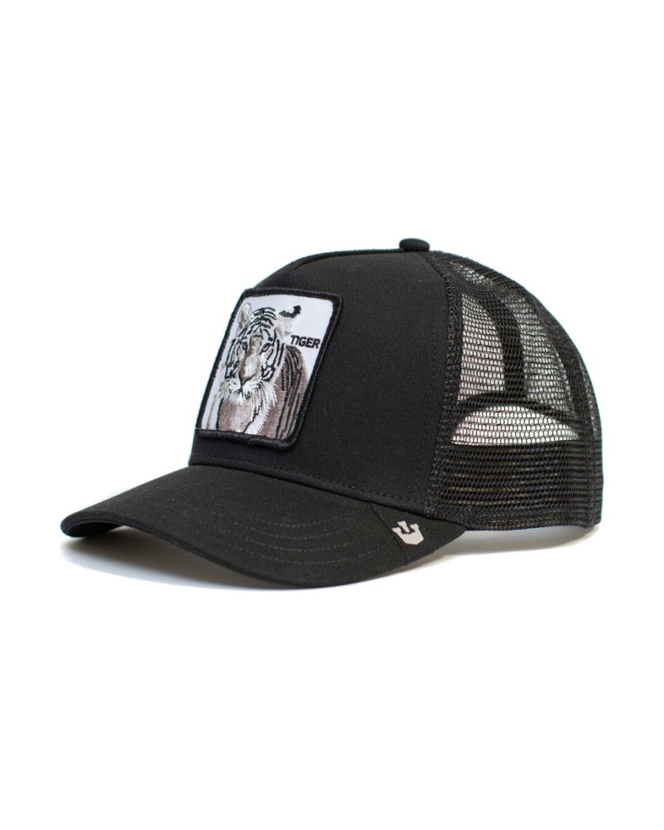 Goorin Bros Gorra Trucker Baseball - The White Tiger - BLK 