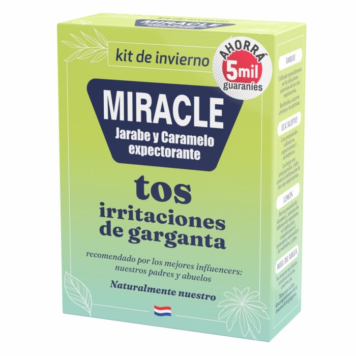 MIRACLE KIT DE INVIERNO (JBE.+ CARAMELO) única