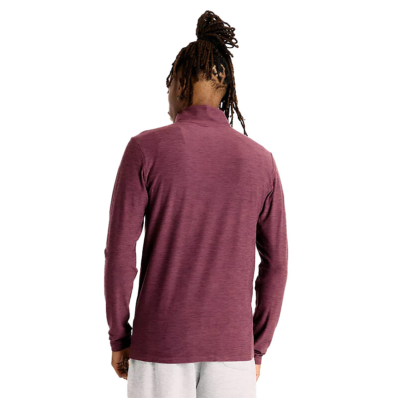 Buzo New Balance Dye 1/4 Zip Violeta