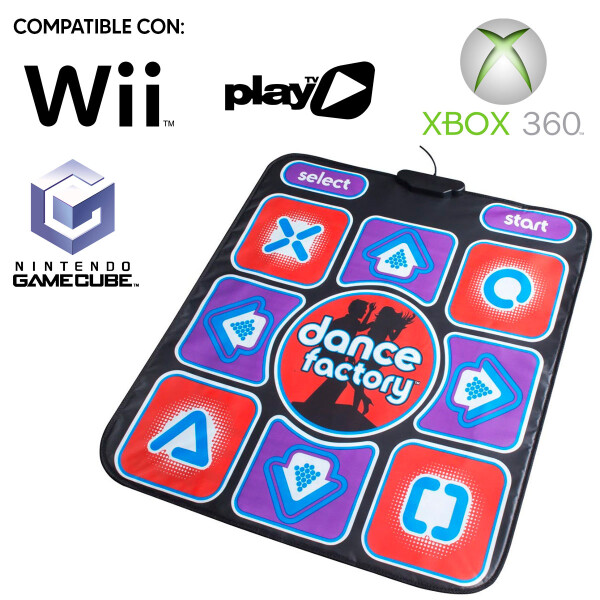 Alfombra De Baile Xtreme Dance Platinum ALFOMBRA BAILABLE XBOX WII USB CAJA AZUL