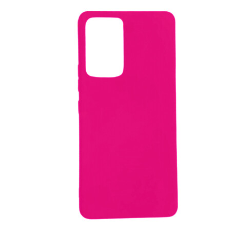 Protector Case de Silicona para Samsung Galaxy A53 5G Rosa neon