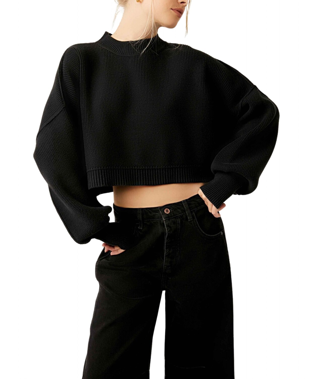 EASY STREET CROP PULLOVER Magma UY