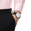 Reloj Tissot EVERYTIME 40 mm con correa de cuero negra Reloj Tissot EVERYTIME 40 mm con correa de cuero negra