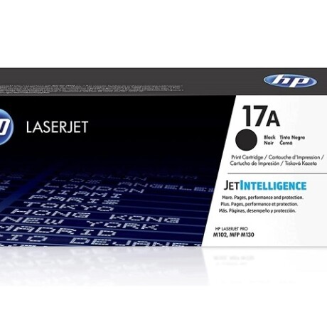 HP 17A - Negro - original - LaserJet - cartucho de tóner (CF217A) - para LaserJet Pro M102a, M102w, MFP M130a, MFP M130fn, MFP M HP 17A - Negro - original - LaserJet - cartucho de tóner (CF217A) - para LaserJet Pro M102a, M102w, MFP M130a, MFP M130fn, MFP M