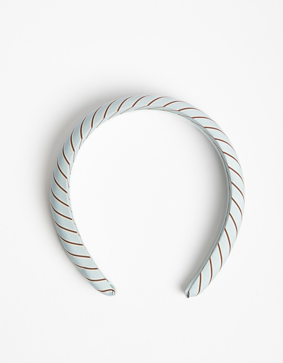 Vincha Semipuffy Rayada 