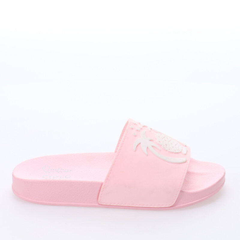 Sandalias de Niña MINI Miss Carol CARTU con palmeras Rosado