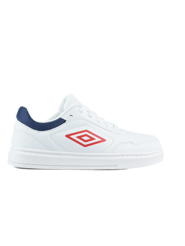 Calzado Max Jr Umbro Junior Blanco, Rojo, Azul Marino