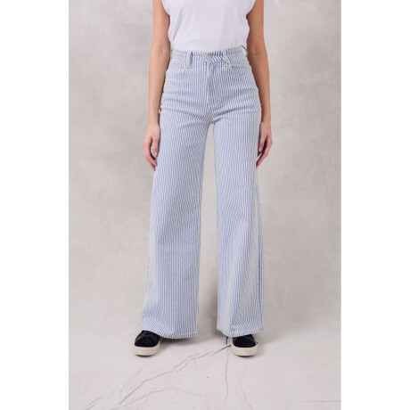 Jean Wide Rayado Jean