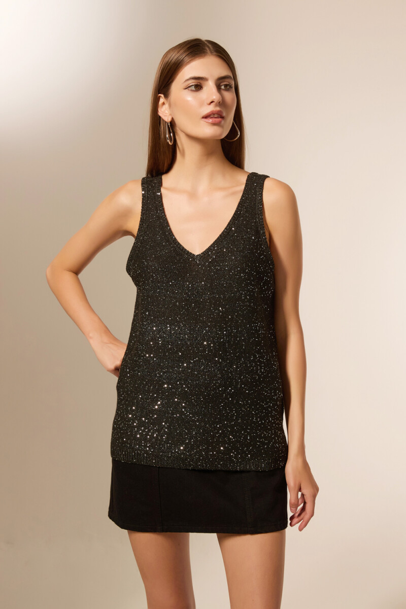 Musculosa Pascir - Negro 