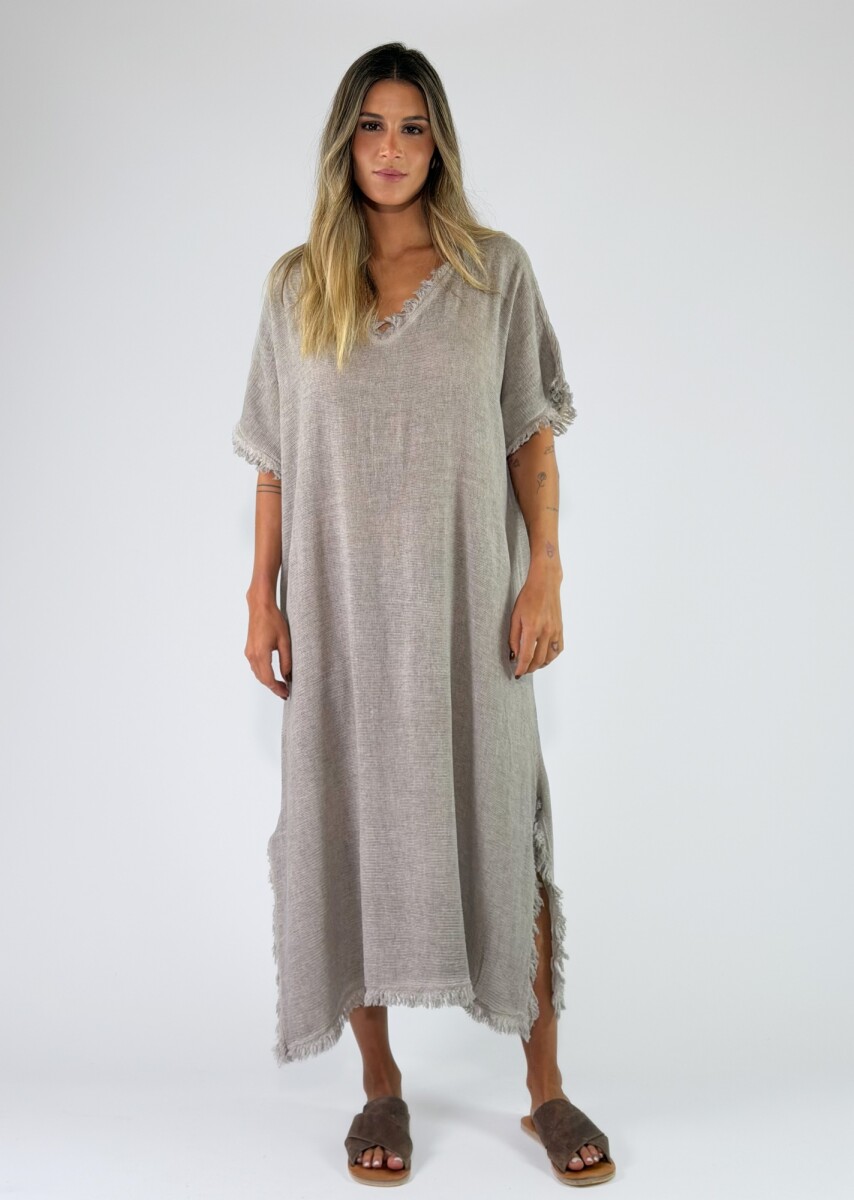 VESTIDO MONTEFALCO - BEIGE 