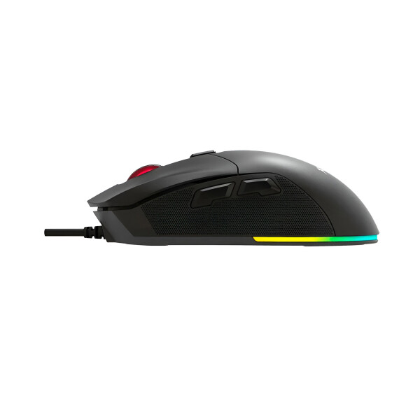 Mouse Óptico Gamer Xtrike Me GM-316 RGB 7200DP 13 Efectos Color Negro