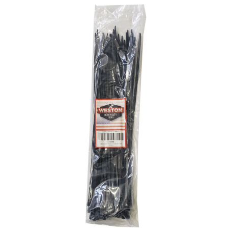 ABRAZADERAS Y ORINGS - ZUNCHO PRECINTO 385X4.8MM NEGRA (POR UNIDAD) - ABRAZADERAS Y ORINGS - ZUNCHO PRECINTO 385X4.8MM NEGRA (POR UNIDAD) -