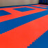Piso Tatami X20 Goma Eva Encastrable 1x1m 2cm Gimnasio Niños Color Rojo Azul