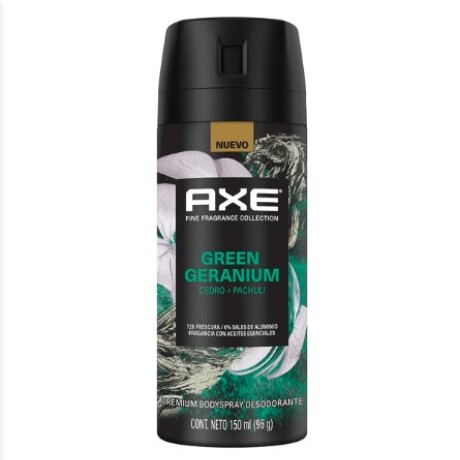 Deoperfume antitranspirante Axe Green Geranium