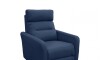 Poltrona Reclinable - Eléctrica 100% de cuero - Virgina Azul