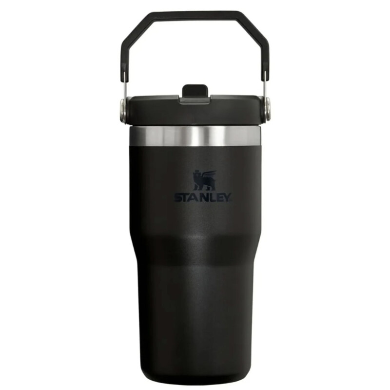 VASO TÉRMICO STANLEY ICEFLOW FLIP STRAW NEGRO 591 ML VASO TÉRMICO STANLEY ICEFLOW FLIP STRAW NEGRO 591 ML