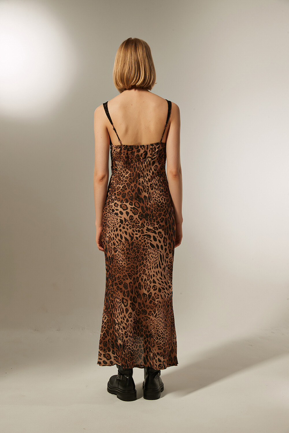 Vestido Plica Estampado 1