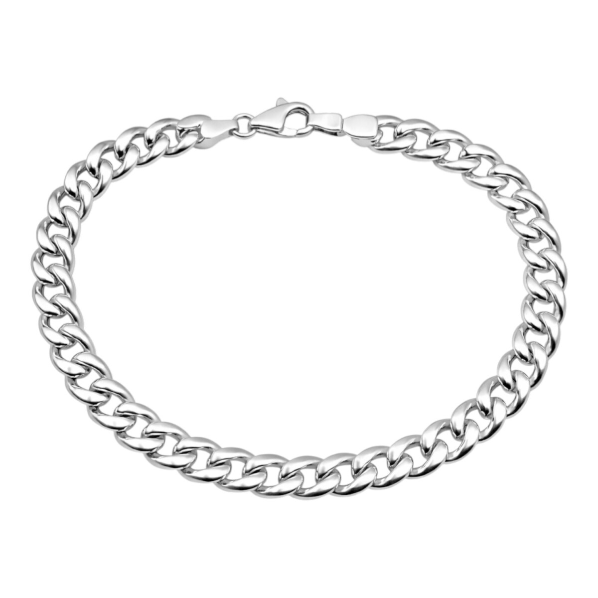 Pulsera cubana - Plata 925 - Sin piedra - PU3839 - sinpiedra 