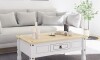 Mesa de Centro - Linea Mexicana - 100x60cm Blanco