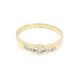 Anillo en oro 18k amarillo y brillantes Anillo en oro 18k amarillo y brillantes