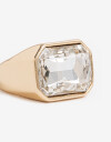 Anillos Medianos y Grandes Strass Anillos Grandes, Statement Night - Dorado