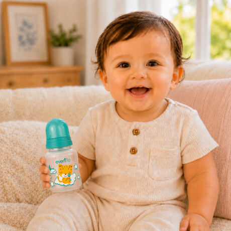 Mamadera Evenflo Dreams Bebés 0-3M 120Ml Tetina Flujo Lento Verde