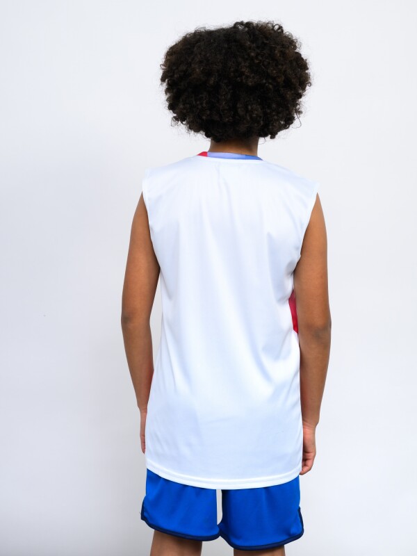 MUSCULOSA VETRA JR Licencias Junior Blanco, Azul Marino, Rojo