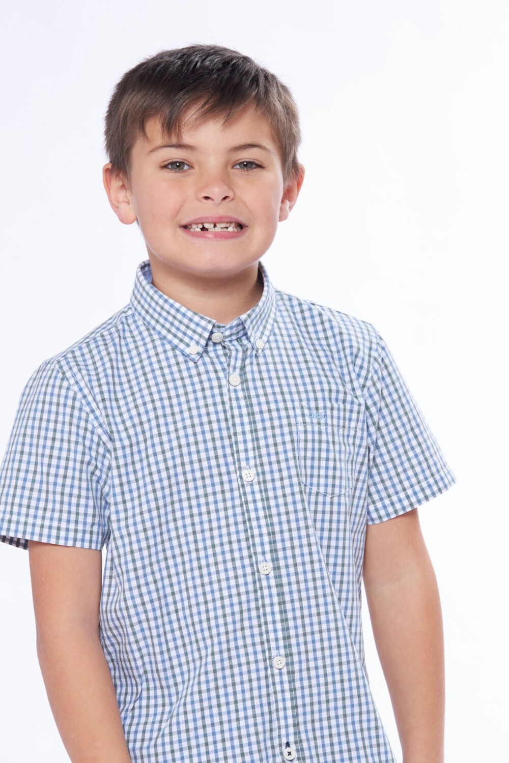 CAMISA CUADROS Azul
