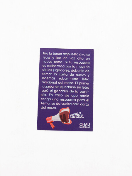 GRITALO MABEEEEL NARANJA