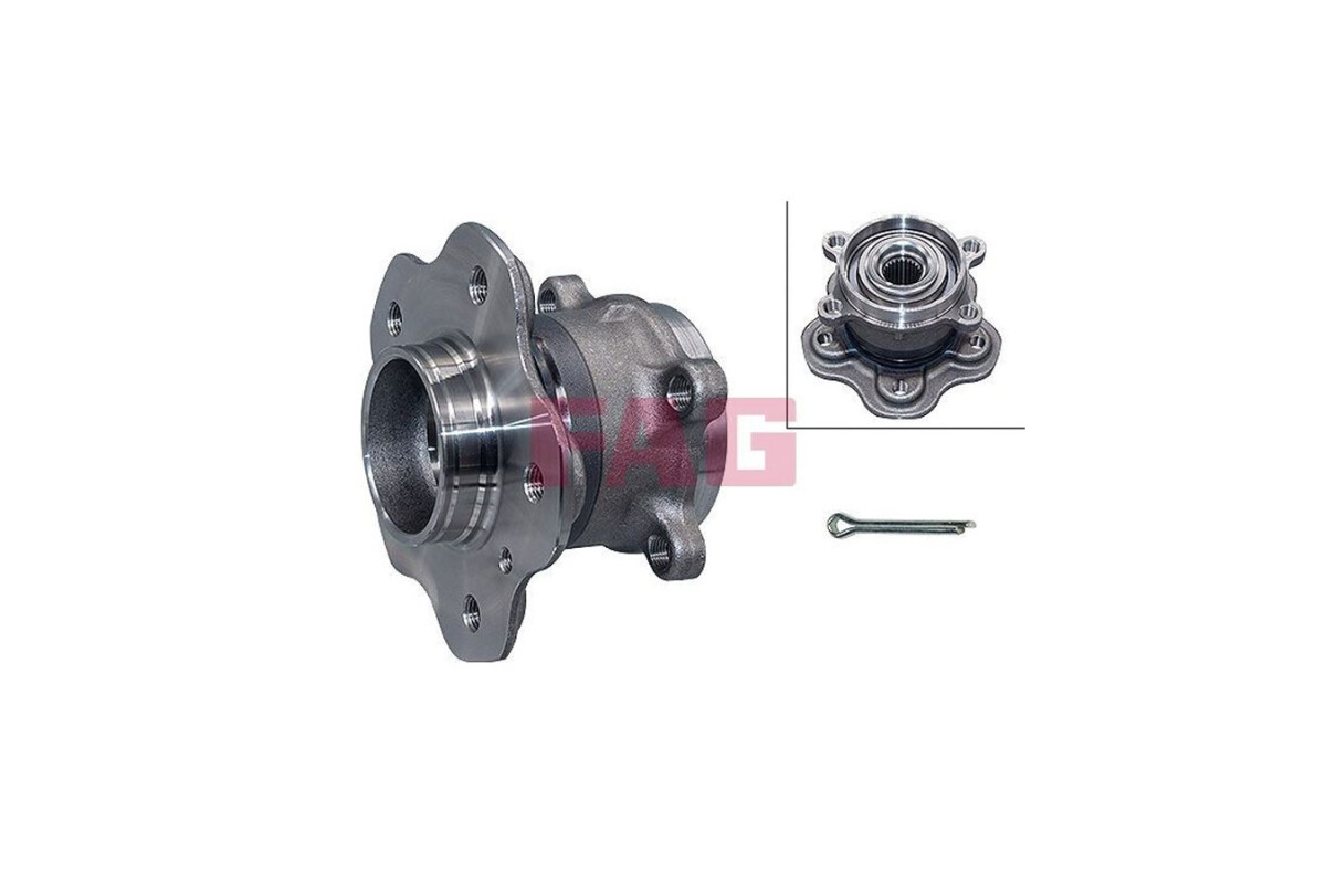 Rueda Trasera Maza Nissan Qashqai Exclusive 18-25 Rueda Trasera Maza Nissan Qashqai Exclusive 18-25