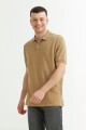 Remera Polo BEIGE