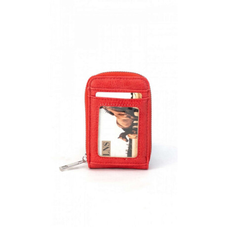 Tarjetero Honey Carmin